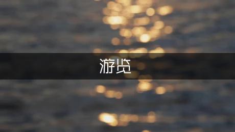 水调歌头·游览赏析